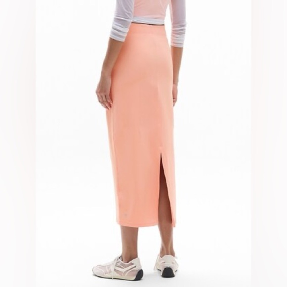 Be Free High Rise Maxi Skirt — Guava - Picture 4 of 7